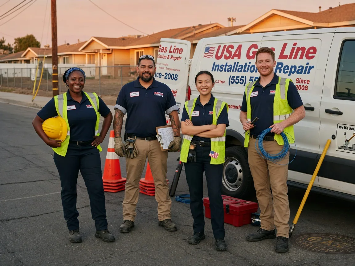 Gas Line Installation company in Hollister, OK
